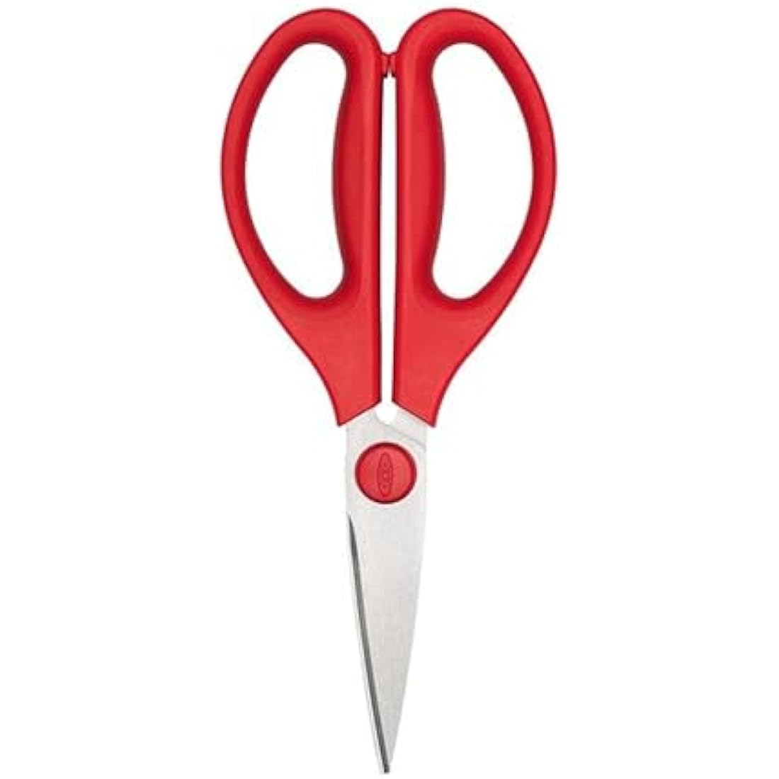 OXO 1132400 Good Grips Kitchen Scissors, Plastic Stainless Steel, Red