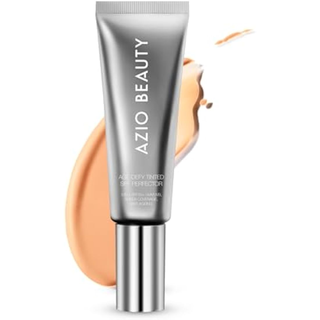 Azio Beauty SPF 50+ Tinted Anti-Aging Moisturizer, 35ml – Hydrating, Anti-Wrinkle Face Sunscreen, Sheer Coverage, Pore-Blurring & Fine Line Smoothing with Matrixyl Niacinamide