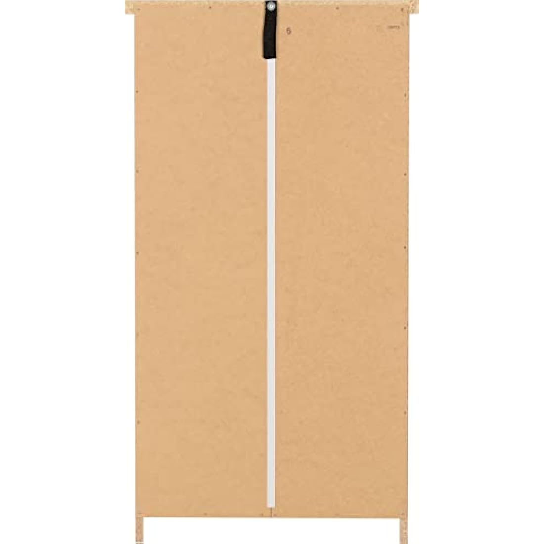 Seconique Nevada 5 Drawer Narrow Chest in White Gloss