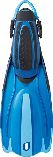 Cressi Unisex Maui Fins, Black Blue, M L UK