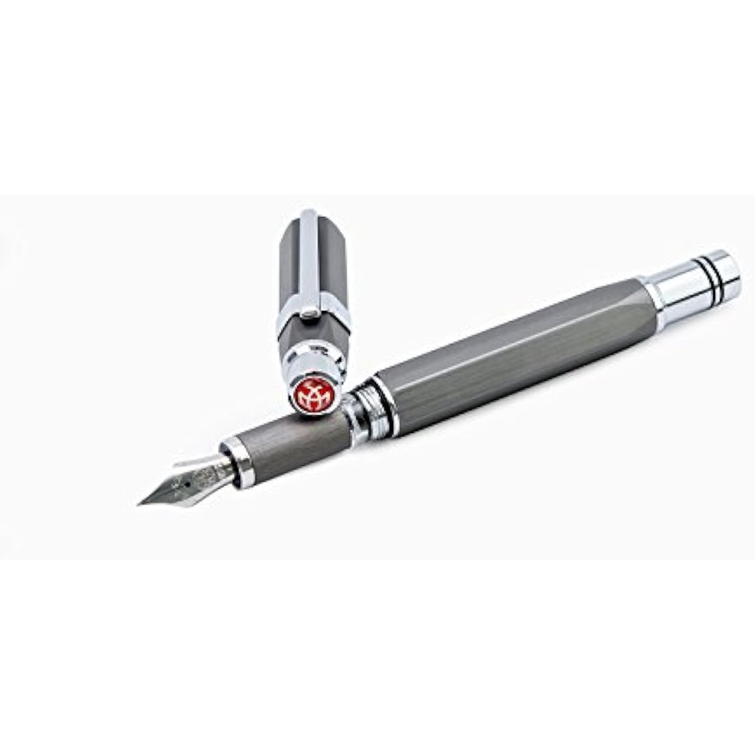 Twsbi Precision Gun Metal Fountain Pen (B (Broad))