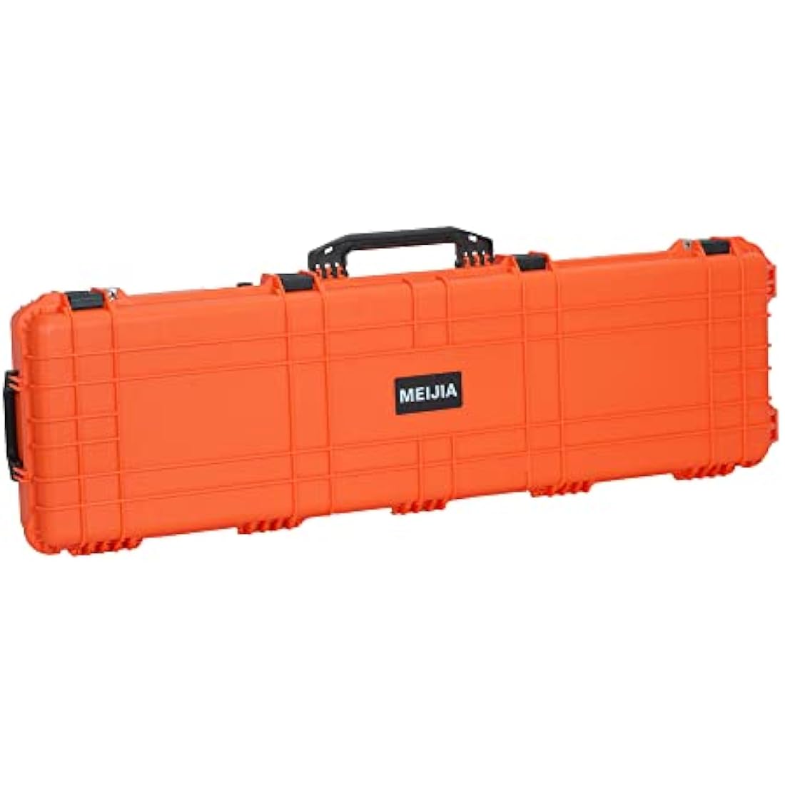 MEIJIA Portable Rolling Waterproof All Weather Hard Rifle Case with Wheels,Customizable Fit Foam Included