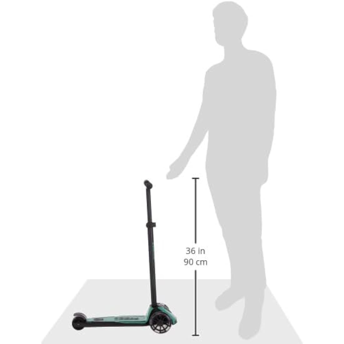 Scoot&Ride Highwaykick 5 LED Scooter, Steel