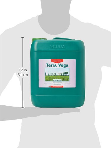 CANNA Terra Vega 10L - Complete Professional Nutrient for Fast-Growing Plants - Vegetative Growth Fertilizer