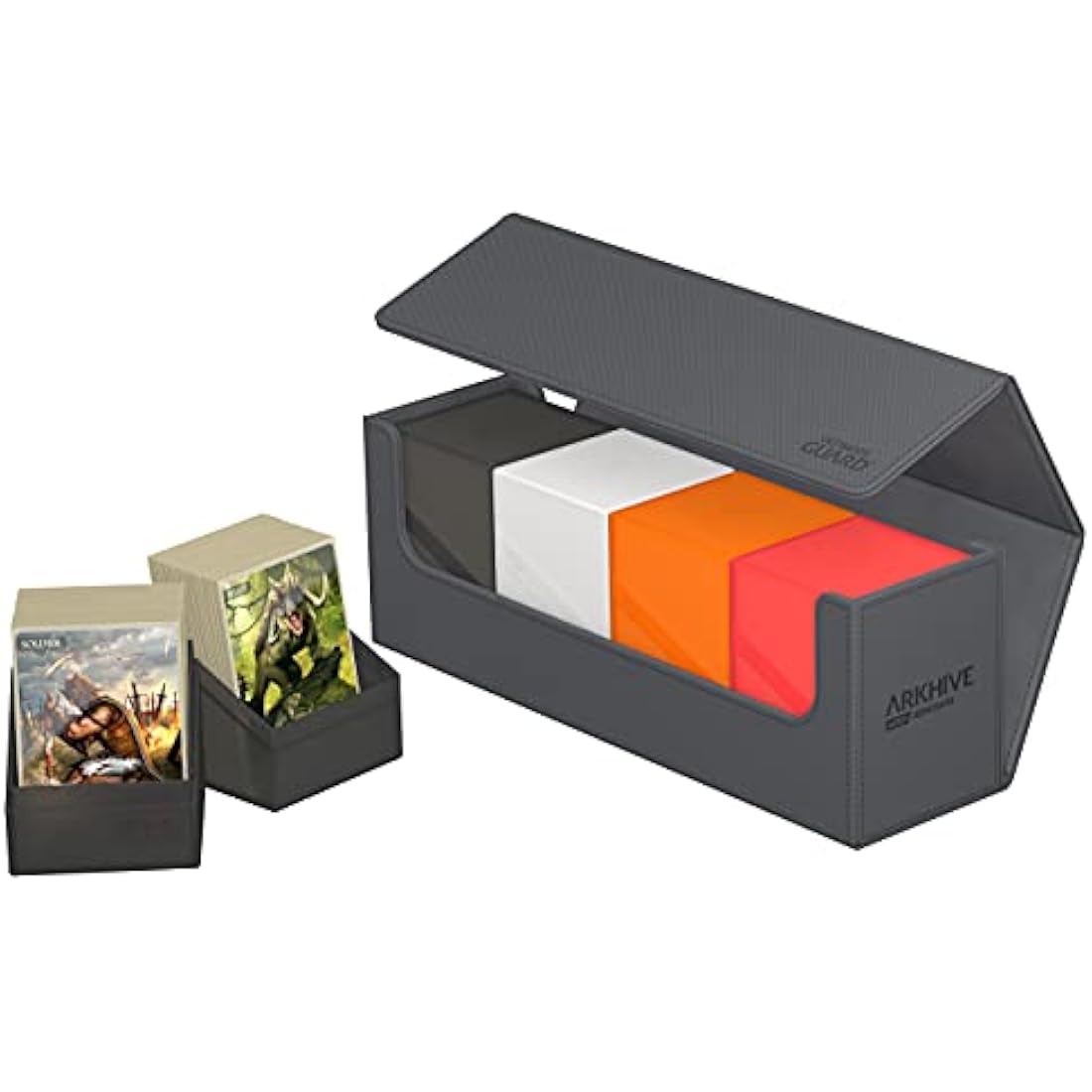 Ultimate Guard Arkhive 400+ XenoSkin Monocolor Grey