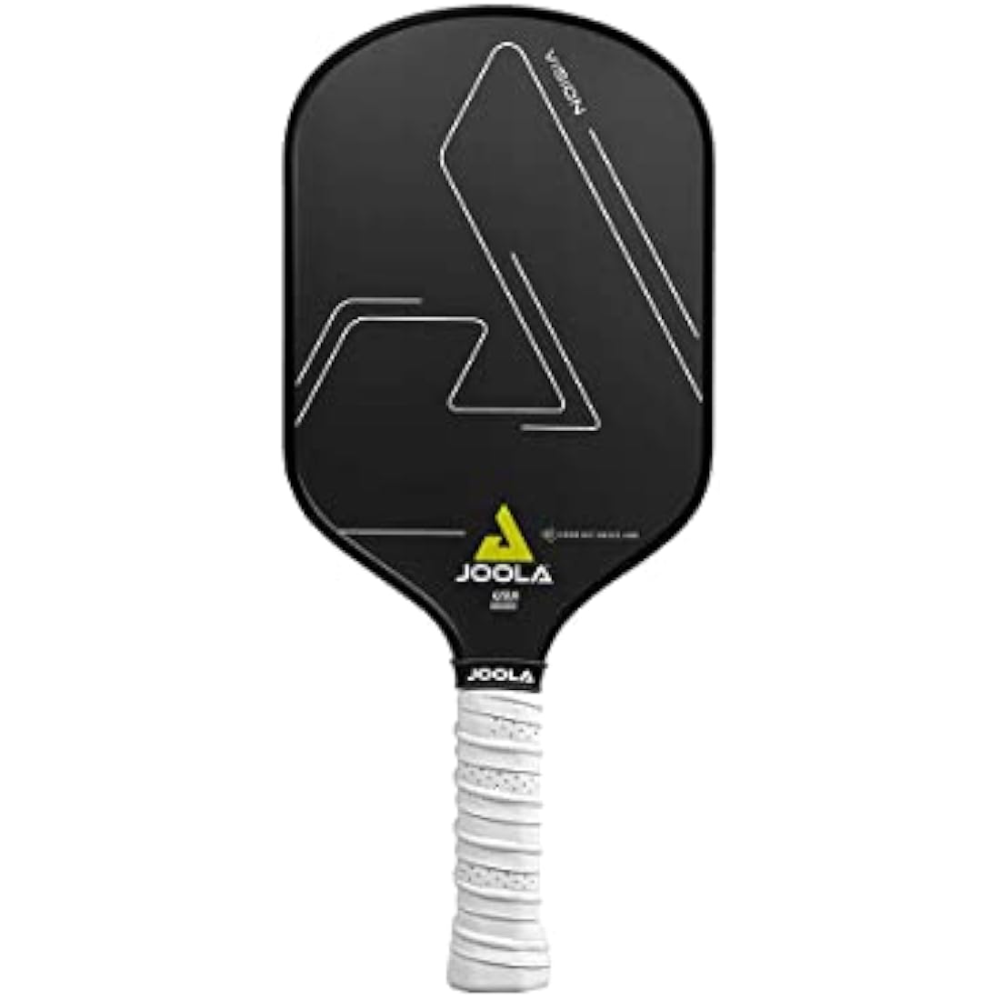 Joola Vision Pickleball Paddle with Textured Carbon Grip Surface Technology for Maximum Spin and Control with Added Power - Polypropylene Honeycomb Core Pickleball Racket