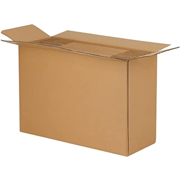 HORLIMER 25 Pack Shipping Boxes, 17.8x12.7x5cm(7x5x2 inches) Corrugated Cardboard Mailing Box, Brown