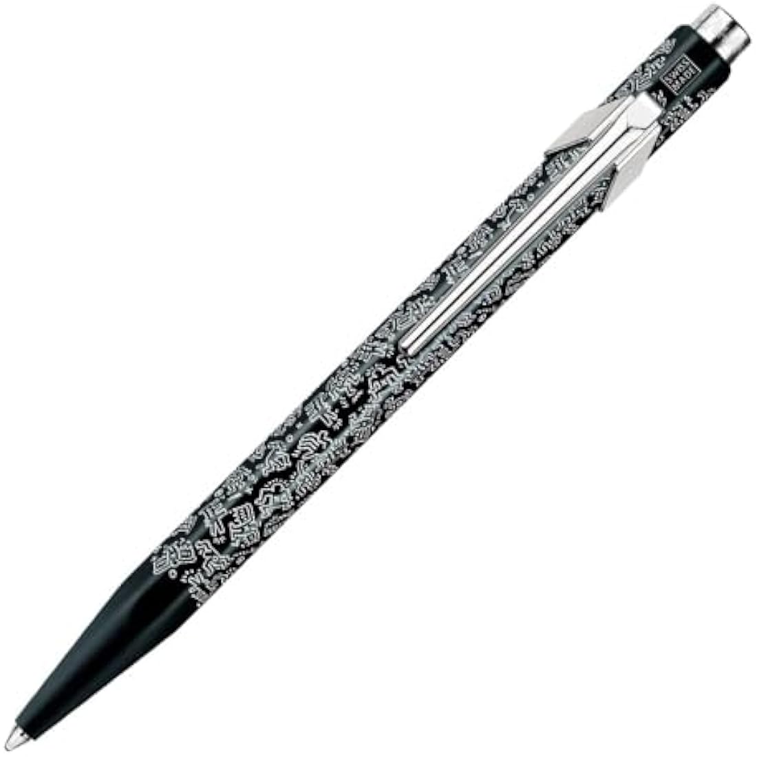 Caran D' Ache Keith Haring Ballpoint Pen - Special Edition - Black