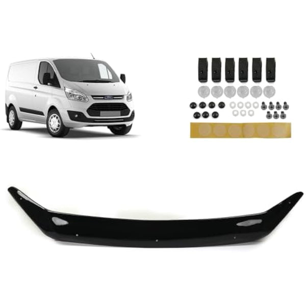ROBUST Bonnet Wind Deflector Protector Guard Bra For Ford Transit Custom 2012-2018