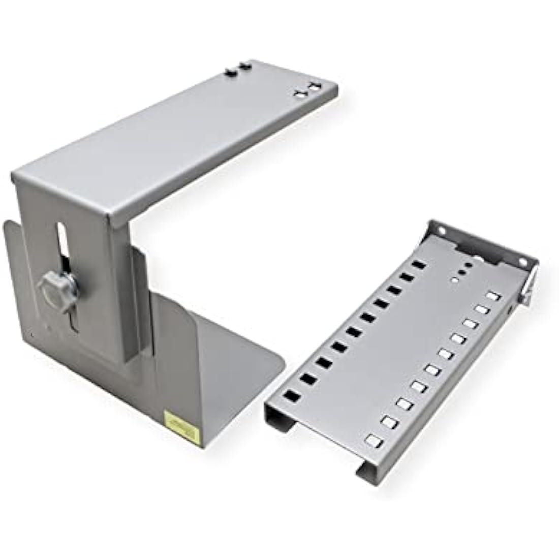 ROLINE PC holder in silver Computer holder for the table Load capacity up to 30 Kg