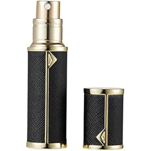 VVGAOGES Perfume Atomiser,Portable Refillable Empty Perfume Spray,Mini Perfume Bottles Empty for Travel 5 ml (JB-Black)