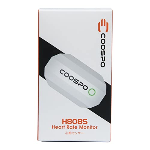 COOSPO Heart Rate Monitor Chest Strap,Bluetooth ANT+ Chest HRM for Running Cycling Gym Fitness, Heart Rate Monitors IP67 Waterproof Compatible with Strava Zwift Wahoo Garmin Polar Peloton App