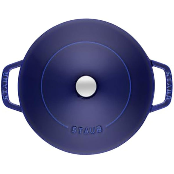 STAUB 40511-476-0 Cast Iron Chistera, Dark Blue, 28 cm
