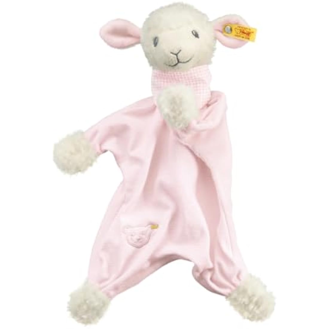 Steiff 30cm Sweet Dreams Lamb Comforter (Pink), (239632)