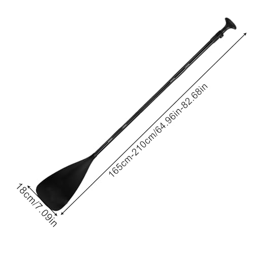 Uozonit Stand up Paddle - Ergonomic Telescoping Paddle,Removable Portable Reusable Canoe Accessories Rowing Tool for Beginner Fishing Boating Surfing Outdoor Sea Activities Daily