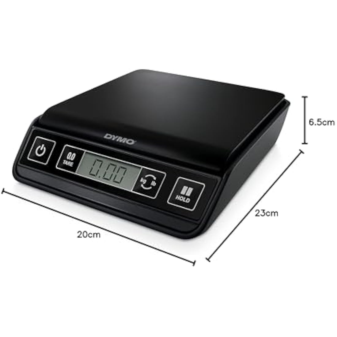 DYMO M1 Digital Shipping Scale | 1 kg Capacity USB Mailing Weighing Scale