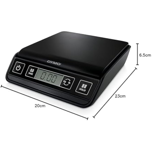 DYMO M1 Digital Shipping Scale | 1 kg Capacity USB Mailing Weighing Scale