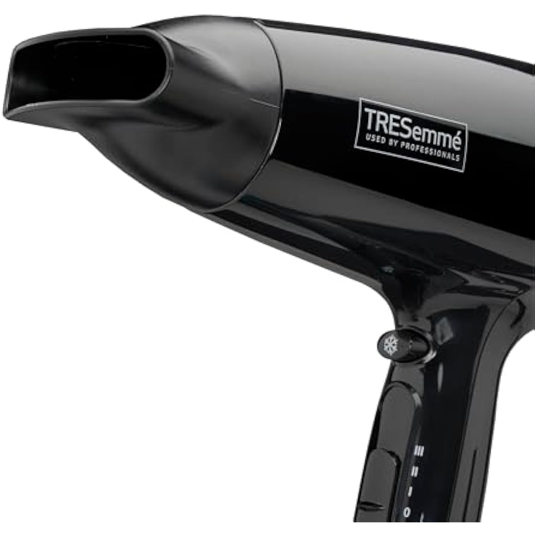 TRESemme Fast Dry 2000W Hair Dryer - Super Compact & Lightweight, Quick Drying, 3 Heat & 2 Speed Settings Plus Cool Shot, Black, 9142TU