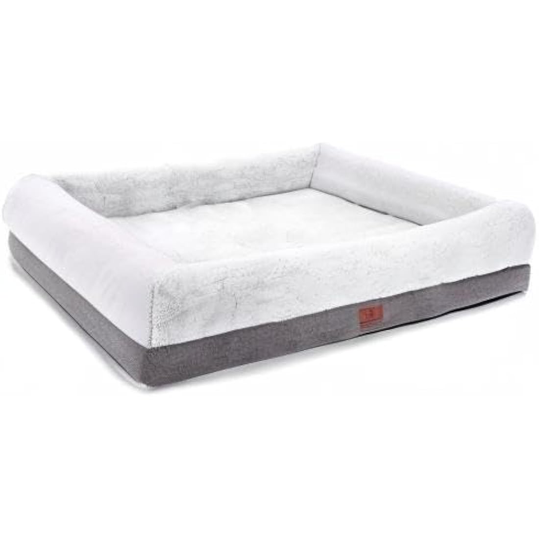 Rusefar Orthopedic Dog Bed, Large/Medium, Waterproof Liner & Washable Cover, For Crates & Couches