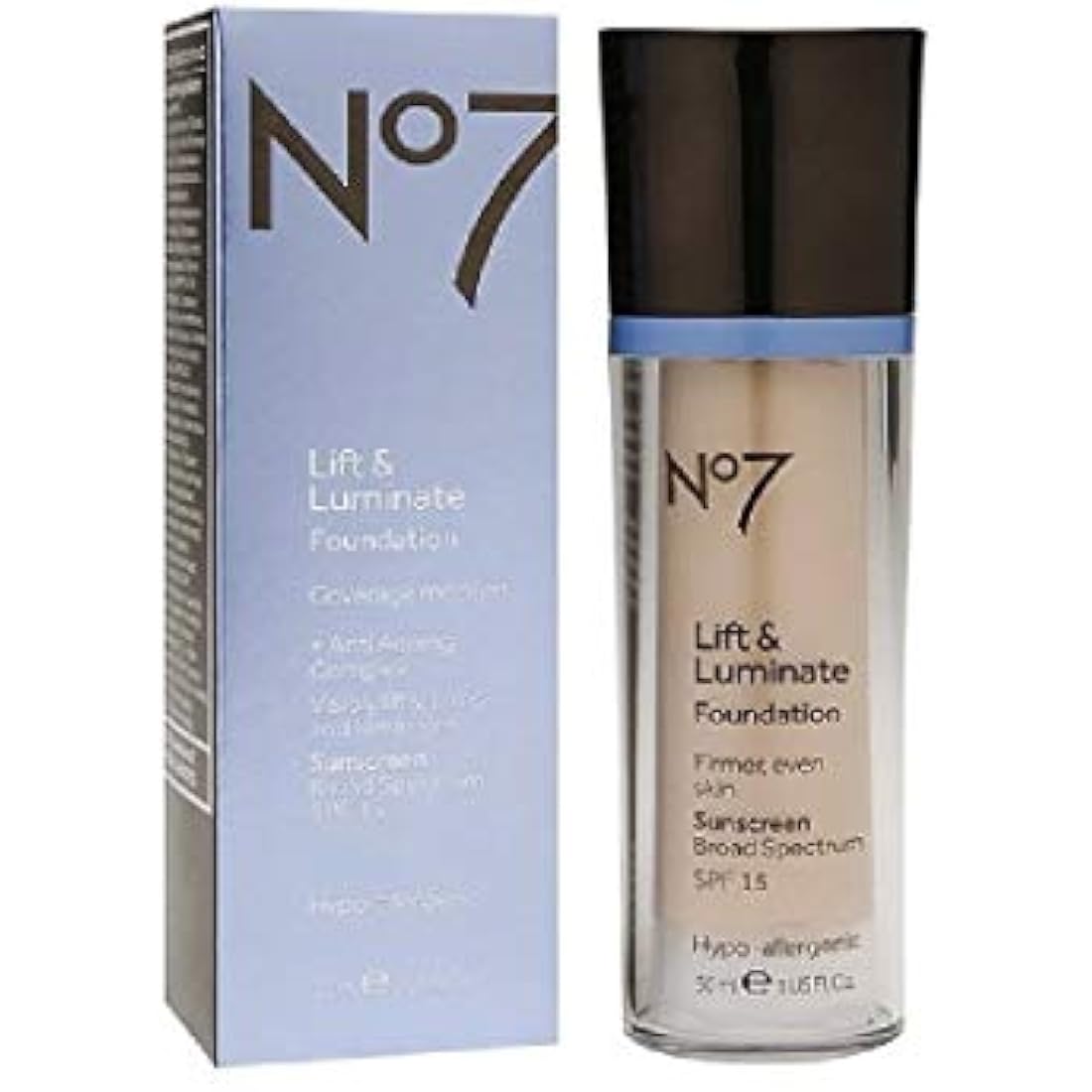 No7 Lift & Luminate Foundation Warm Beige