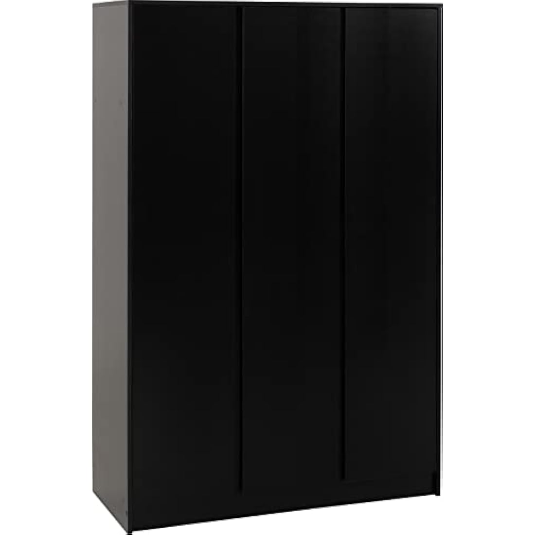 Seconique Malvern 3 Door Wardrobe in Black