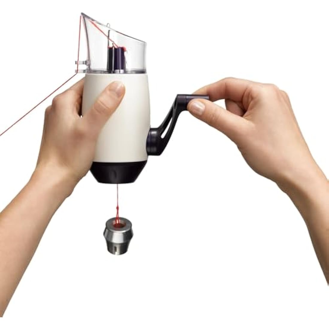 Prym Knitting Mill, Metal, Wool, Violett Weiß, One Size