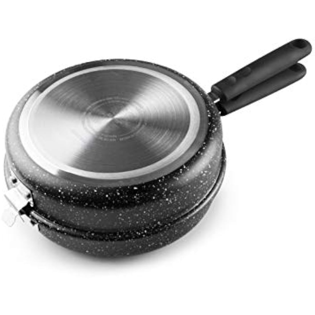 IBILI Natura Potato Omelette Pan, 20 cm, Aluminium, Stone-Style Non-Stick Coating, Suitable for Induction Hobs