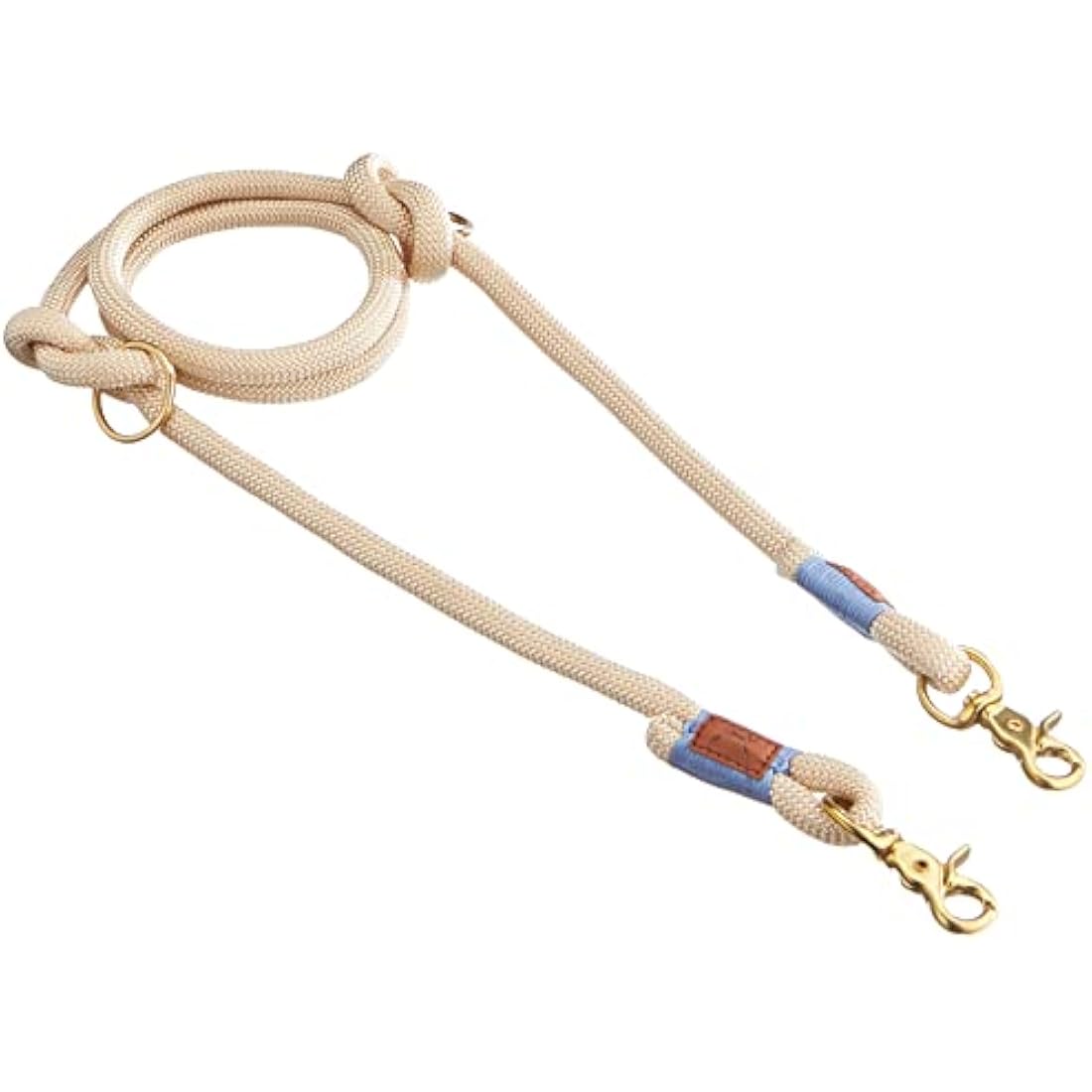 HUNTER Adjustable leash Sansibar Rantum, 12/200 Rope, tan