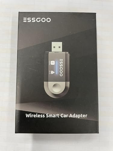 Wireless CarPlay & Android Auto Adapter, Converts Wired to Wireless 2-in-1 Dongle with USB/Type-C Plug, Compatible with iOS 10+ and Android 11+