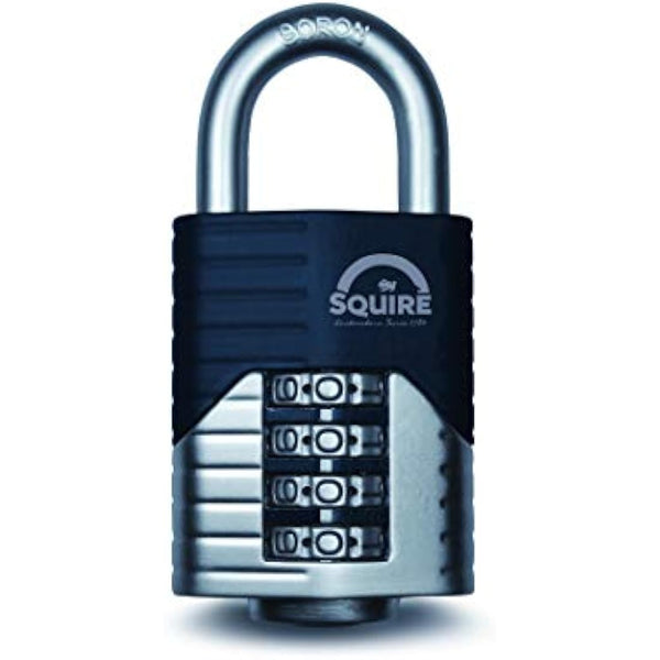 Henry Squire Vulcan 4 Wheel Open Shackle Combination Padlock, 40 mm (Length)