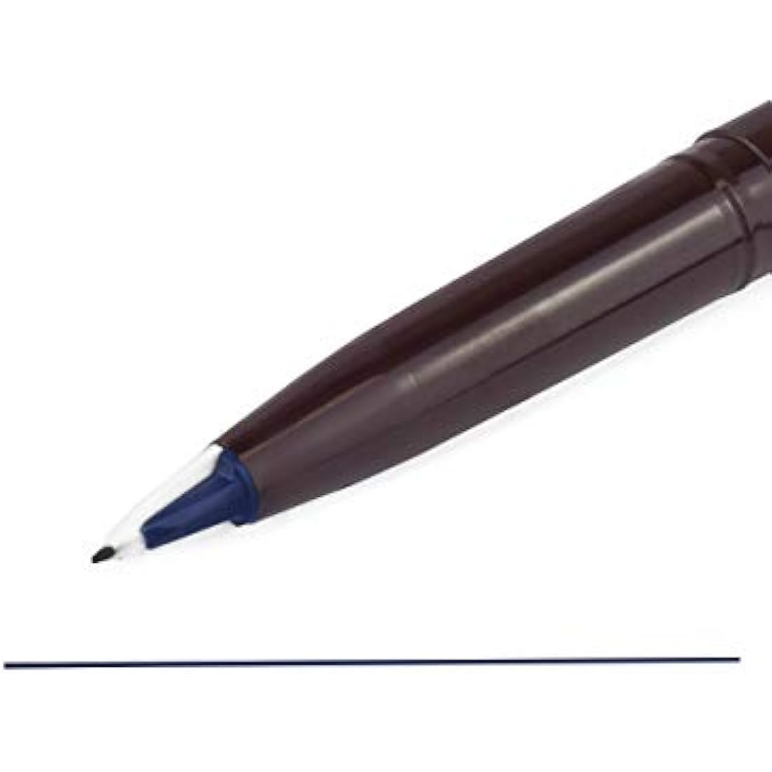 Pentel JM20 Stylo Disposable Fountain Pen – Navy Blue Ink - Pack of 12