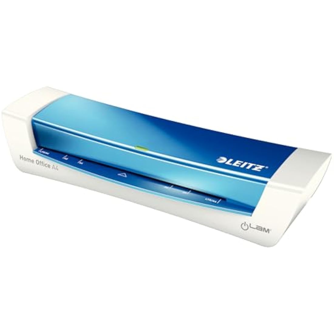 Leitz 73681036 iLam A4 Laminator, Ideal for Home Office, iLam - Metallic Blue