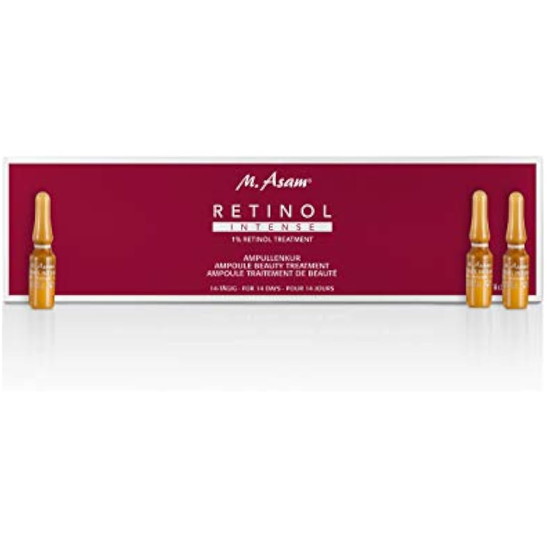 M Asam - Retinol Intense 14 Ampoules - 14 x 1ml