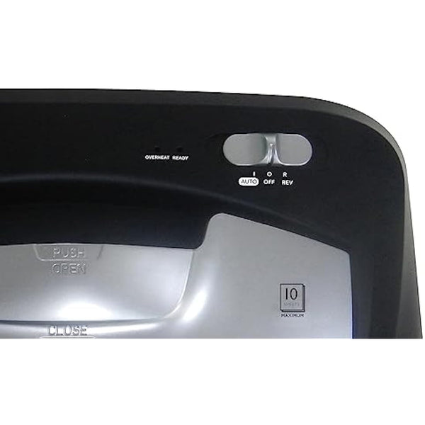 Q-Connect Cross Cut Paper Shredder Q10CC2, Black