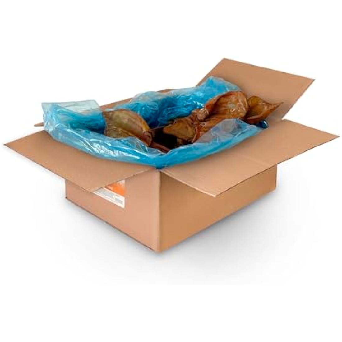 Extra Large Pigs Ears For Dogs 50 PACK - Delicious Tasting Naturally Air-Dried - High in Protein Aids Muscle and Tissue Repair - Contains Collagen for Healthy Coats.