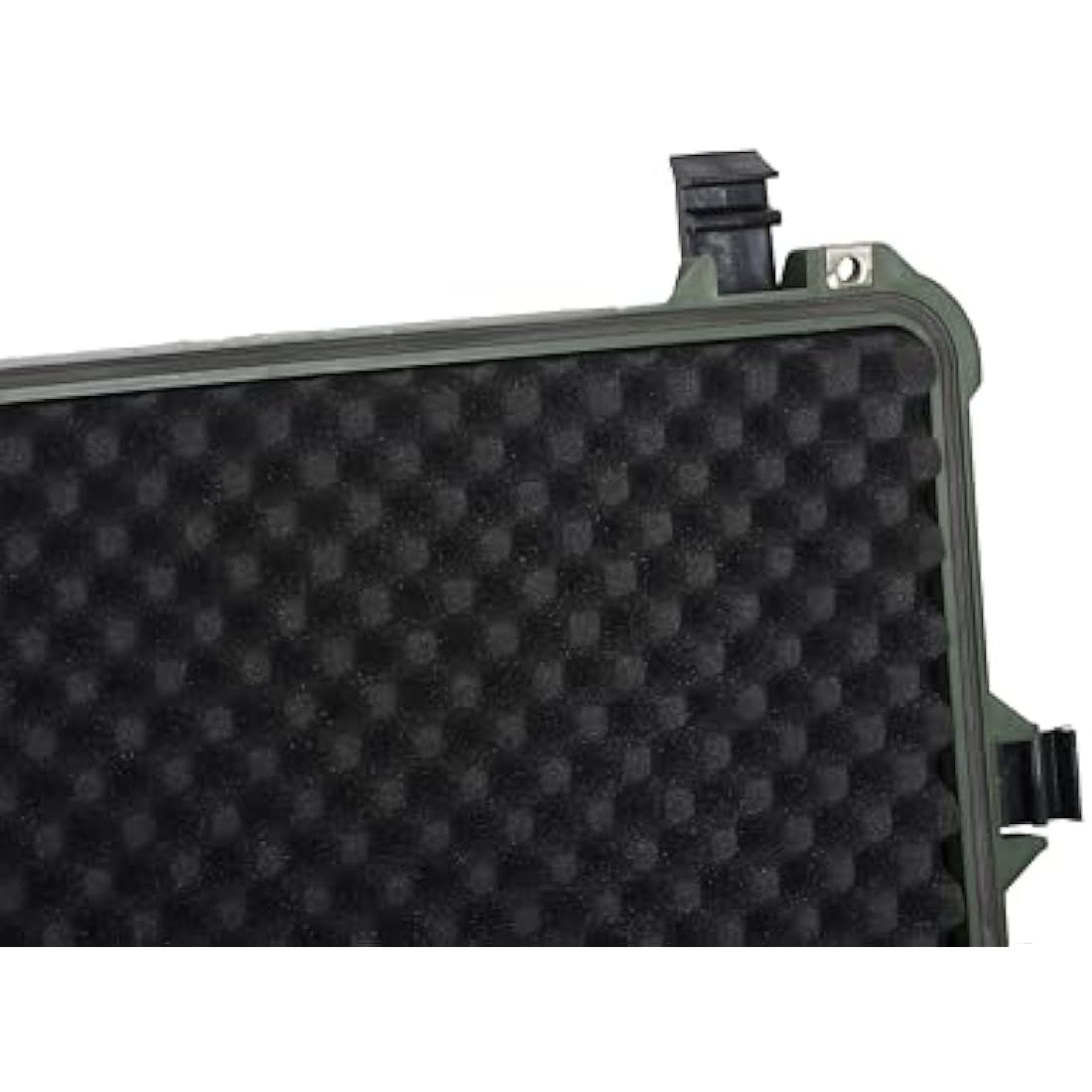 MEIJIA Waterproof Hard Camera Case with Customizable Fit Foam, Fit for Drones,Camera,Lens (Green, 20.62"x16.85"x8.11")