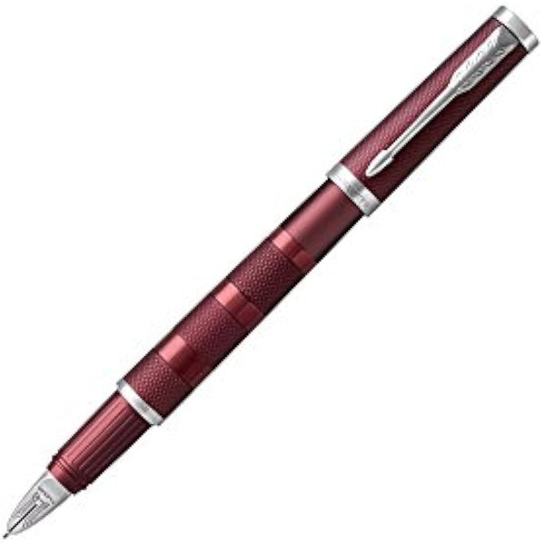 Parker Ingenuity 5th Technology Pen, Medium Point with Black Ink Refill 1972232 - Deluxe Deep Red