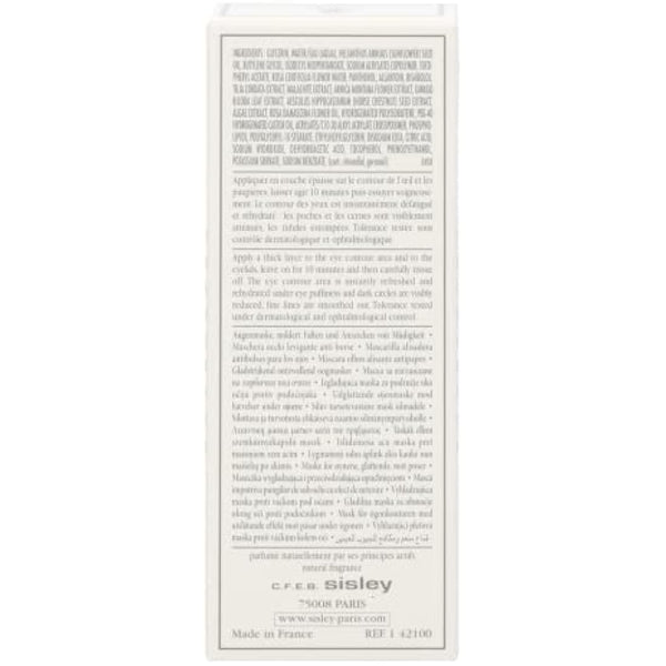 Sisley Paris Eye Contour Mask 30 ml, Black