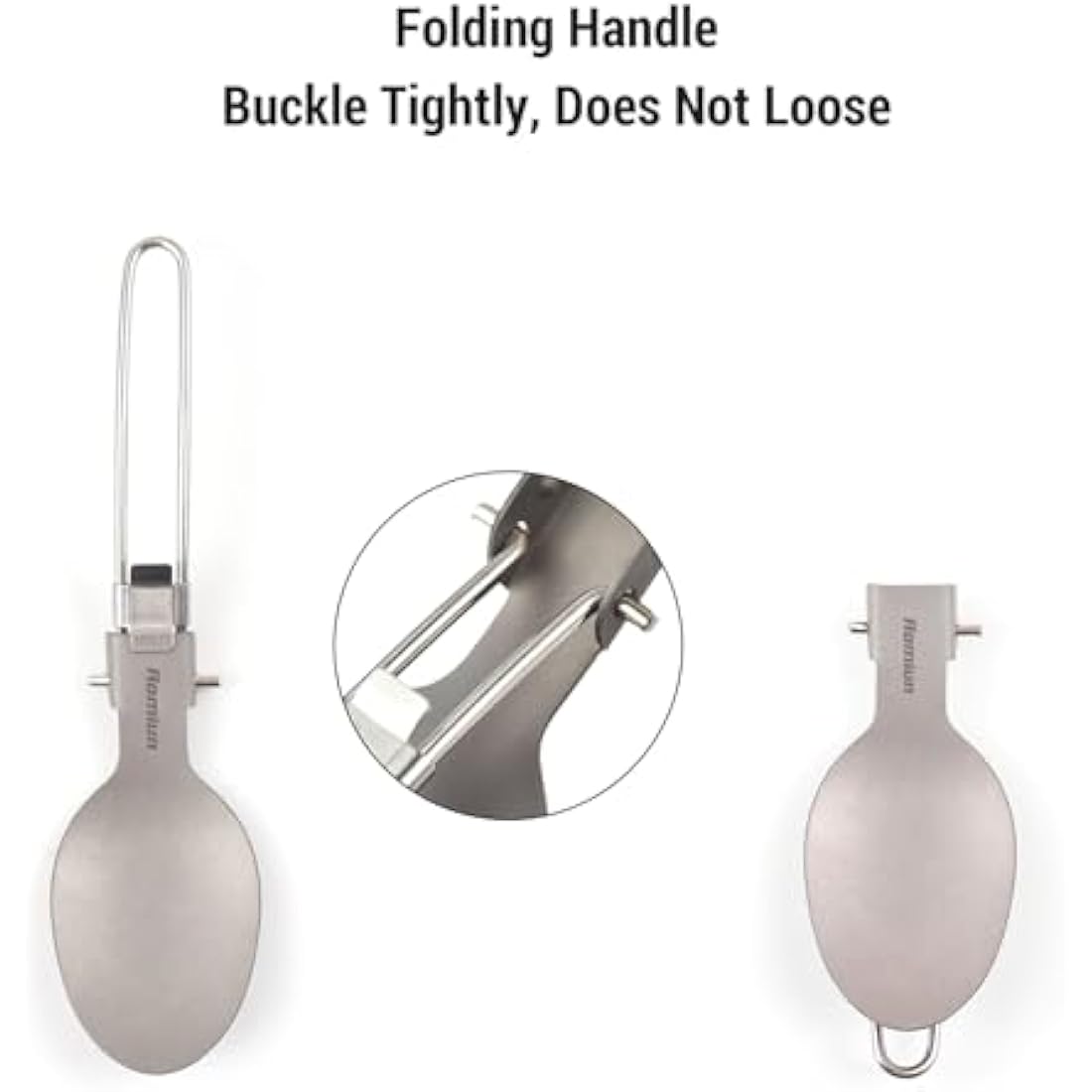 Aomiun 8PC Titanium Camping Plates Set with Utensils | Ultralight 5-Stack Outdoor Dinnerware (5 Plates + 3 Foldable Cutlery) | Corrosion-Resistant for Backpacking, Hiking, Picnic