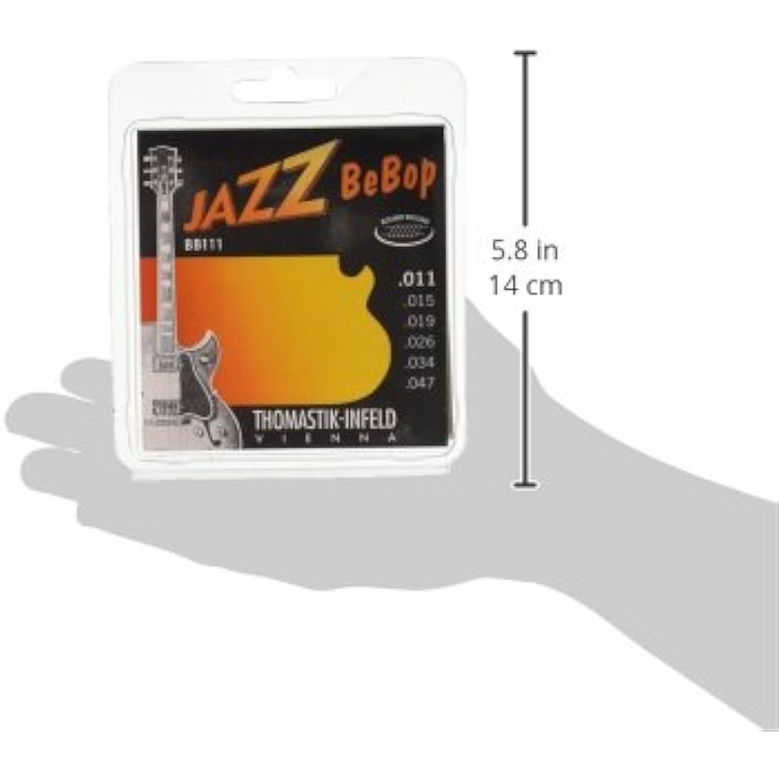 Thomastik BB111 Jazz BeBop Series, 11-47/12-50/13-53/14-55, 11-47