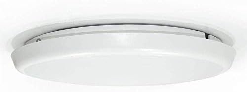 IP65 Ultra Slim 22W LED Microwave Motion Sensor Movement Detector Bulkhead Light Cool White 4000K or Daylight 6000K Dim Mode Function (Daylight 6000K)