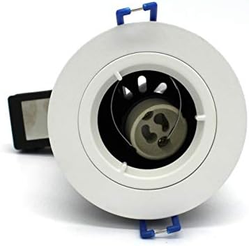 10 X Sanlumia LED Fire Rated Downlight Can GU10 Recessed Ceiling Twist & Lock Downlight IP20 White