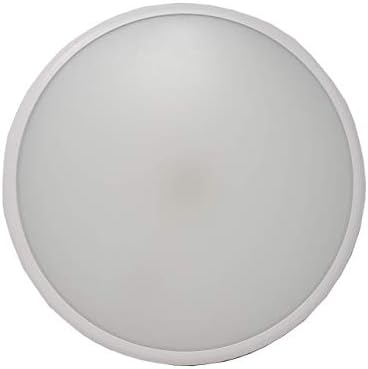 IP65 Ultra Slim 22W LED Microwave Motion Sensor Movement Detector Bulkhead Light Cool White 4000K or Daylight 6000K Dim Mode Function (Daylight 6000K)