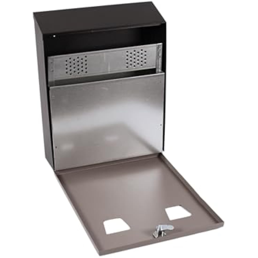 Cathedral Products Outdoor Ashtray with 3.1L Ash Bin & Integrated Extinguisher Panel