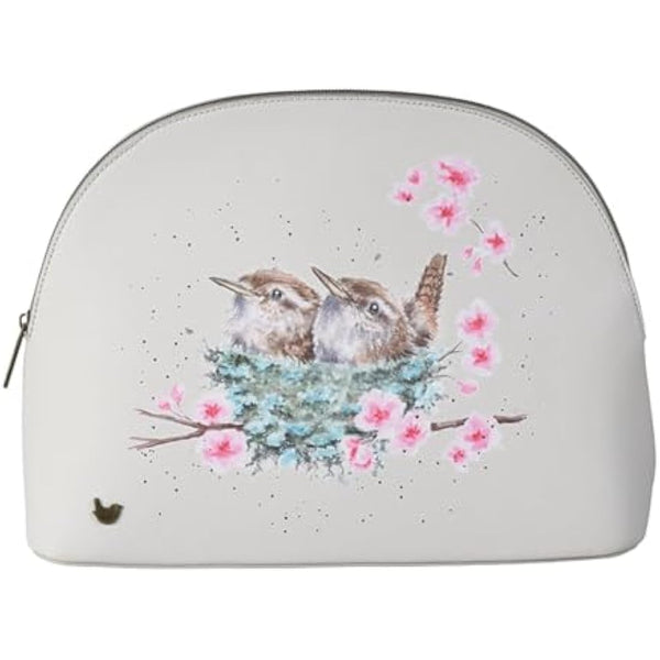 Wrendale Designs - 'Home Tweet Home' Large Cosmetic Bag