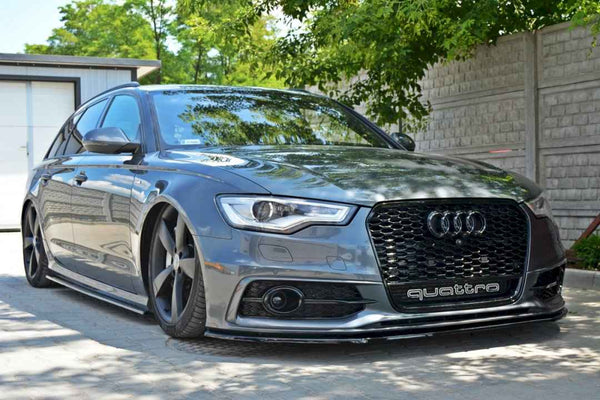 Maxton Design - FRONT SPLITTER V.1 AUDI S6 / A6 C7 S-LINE (2011-2014)