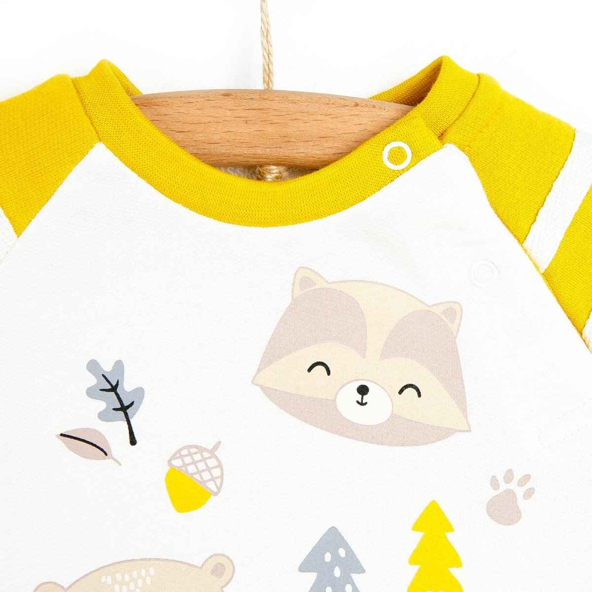 Cassiope Newborn Little Explorer Sweatshirt - Bronze