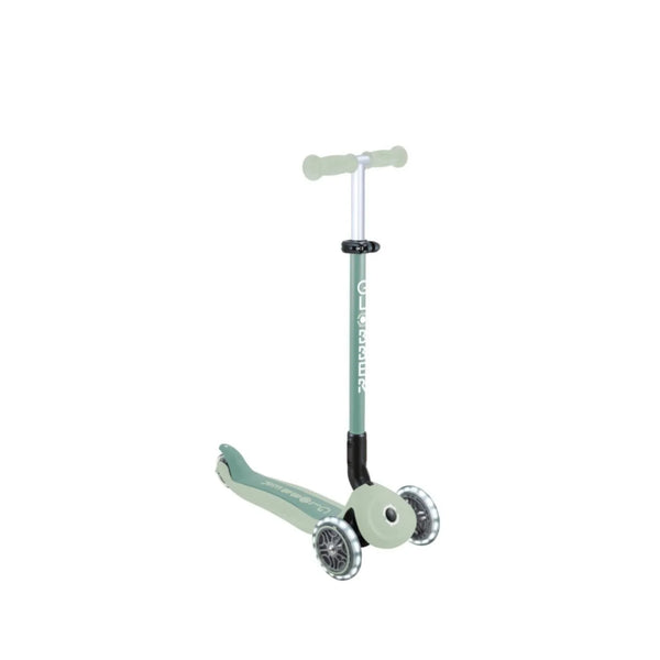 Globber Go Up Active Lights Eco Scooter - Pistachio