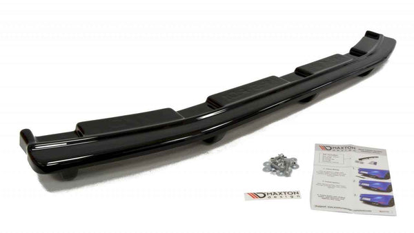 Maxton Design - CENTRAL REAR SPLITTER MAZDA 3 MK2 MPS (WITH VERTICAL BARS)