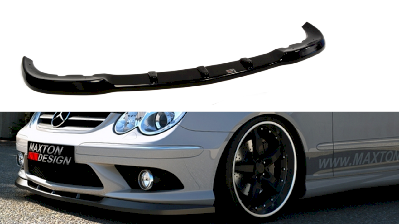 Maxton Design - FRONT SPLITTER MERCEDES CLK W209 FOR AMG